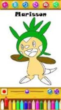 Pokemo Coloring book Pikachu游戲截圖2