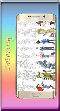coloring books super heros游戲截圖2