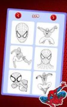 Spider-Man Coloring Book - Spider Games游戲截圖2