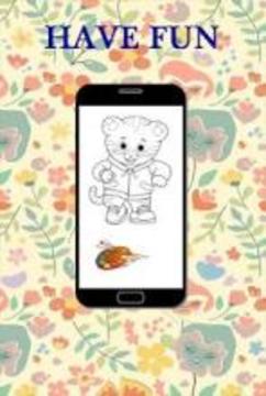 Daniel Tiger Coloring Book游戲截圖3