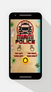 Miami Cop Car Chase Race Unlimited游戲截圖5