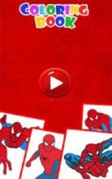 Spider-Man Coloring Book - Spider Games游戲截圖3