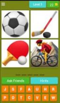 1 word from 4 emojis游戲截圖3