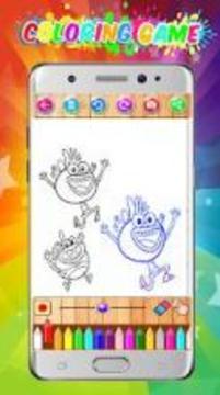 coloring Breadwinners games游戲截圖1
