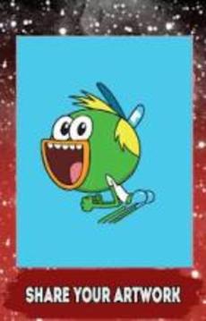 coloring Breadwinners games游戲截圖3