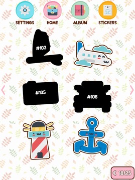 Kawaii Album - Kawaii Sticker Book游戲截圖3