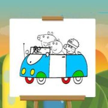 Pig Coloring Pages游戲截圖1