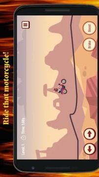 FREE Biker Hill Climb Racing - Physics Race游戲截圖5