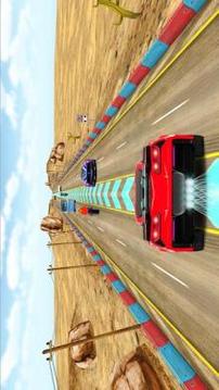 Superhero Traffic Racer: GT Car Racing Games游戲截圖4