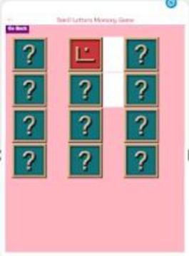 Tamil Letters Memory Game游戲截圖1