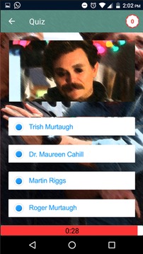 Guess Lethal Weapon Trivia Quiz游戲截圖2