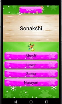 Bollywood Name Game游戲截圖2
