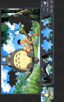 Ghibli Anime Jigsaw Puzzles游戲截圖2
