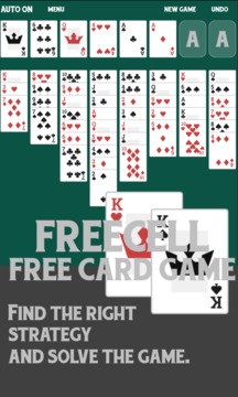Freecell Free Card Game游戲截圖1