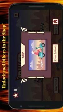 FREE Biker Hill Climb Racing - Physics Race游戲截圖3
