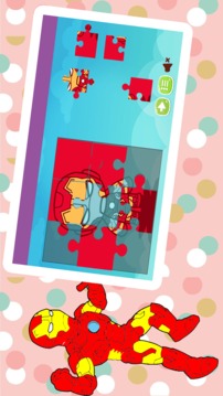 SuperHeros Puzzle For Learning游戲截圖1