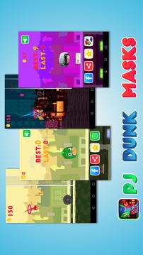 Pj Dush Masks Games游戲截圖2