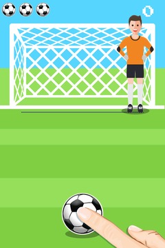Penalty Shooter ?Goalkeeper Shootout Game游戲截圖3