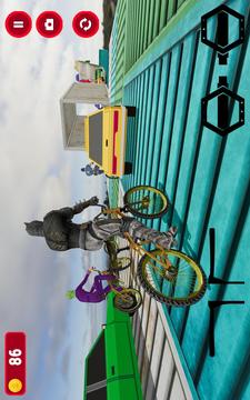Superheroes Bike Parkour Stunts Master游戲截圖5
