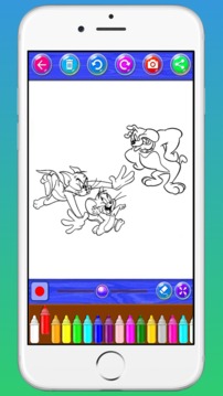 Tom & Jerry Coloring Books游戲截圖3