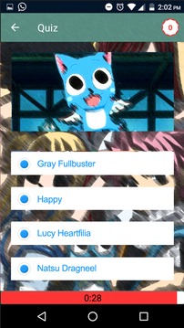 Guess Fairy Tail Trivia Quiz游戲截圖1