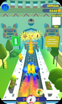 Subway Sonic Ugandan knuckles Temple run Games 3D游戲截圖2