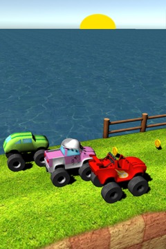 Blaze Monster machine free 3D Car Caring Rush游戲截圖1