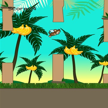 Flutter Monkey游戲截圖3