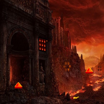 Volcano Valley Escape游戲截圖1