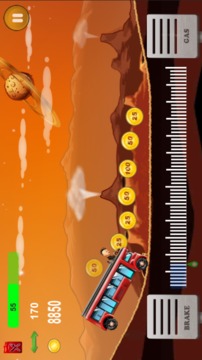 Upin Bus Extreme Hill Racing游戲截圖2