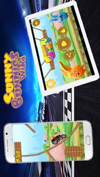 Sunny Bunnies Extreme Car Driving游戲截圖4