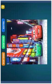 Jigsaw McQueen Cars游戲截圖1