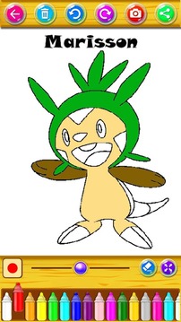 Learn to color Pokemo游戲截圖3