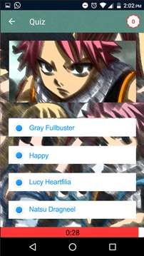 Guess Fairy Tail Trivia Quiz游戲截圖3