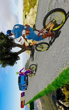 Superheroes Bike Parkour Stunts Master游戲截圖4