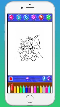 Tom & Jerry Coloring Books游戲截圖4