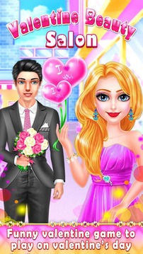 Valentine Beauty Salon - Valentine Games for Girls游戲截圖5
