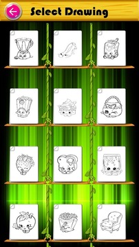 Learn to color Shopkings for fans游戲截圖4