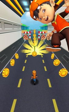 BoBoiBoy Subway Surfer: Run & Dash 3D Subway Game游戲截圖3