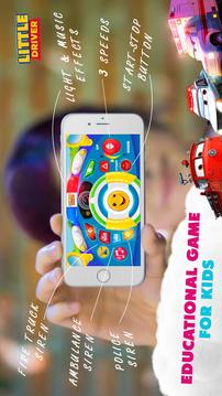 Little Driver - Music Steering Wheel Free Game游戲截圖2