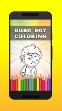 Boboiboy Galaxy Coloring for Kids游戲截圖2