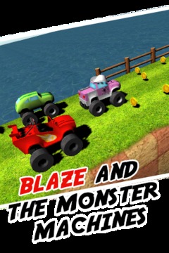 Blaze Monster machine free 3D Car Caring Rush游戲截圖3