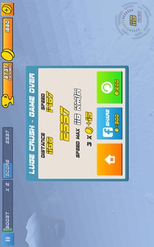 Luge Crush 2018游戲截圖2