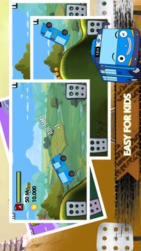 Tayo Little Bus Hill Climb Rush游戲截圖1