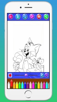 Tom & Jerry Coloring Books游戲截圖5