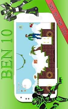 Hero Ben Fight Alien Battle游戲截圖1