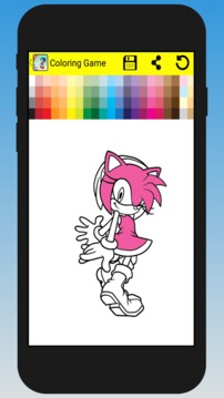 Coloring Book Game Sonic游戲截圖2
