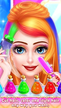 Valentine Beauty Salon - Valentine Games for Girls游戲截圖3