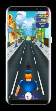 Subway Spiderman Runner 2018 3D游戲截圖2