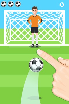 Penalty Shooter ?Goalkeeper Shootout Game游戲截圖2